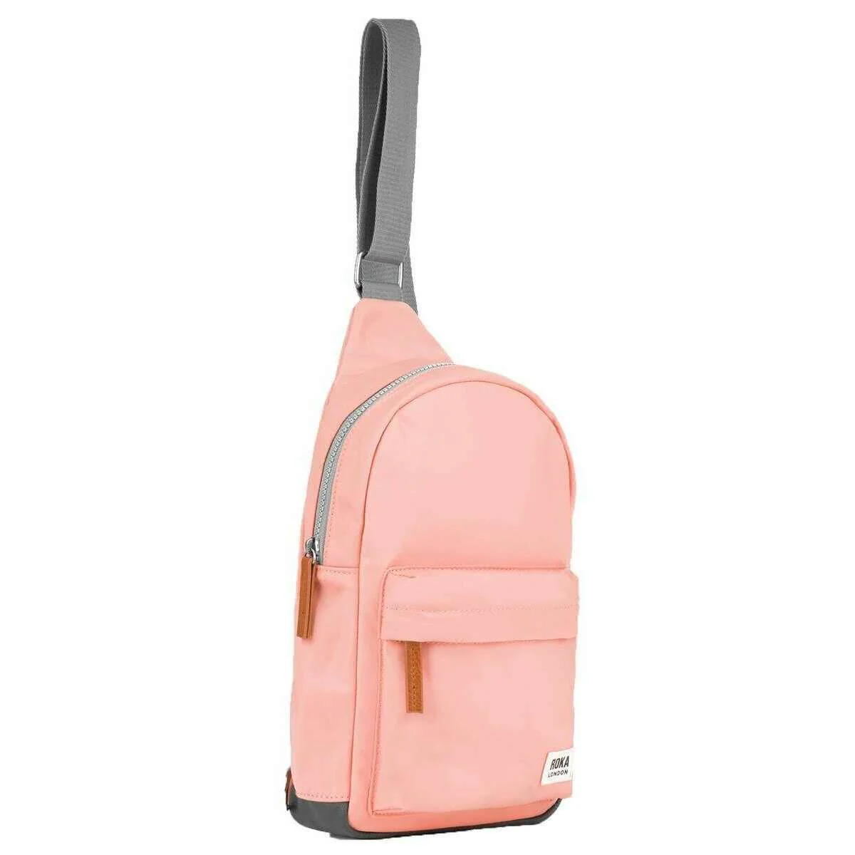 Roka Willesden B Large Recycled Nylon Scooter Bag - Punch Pink - Image 3