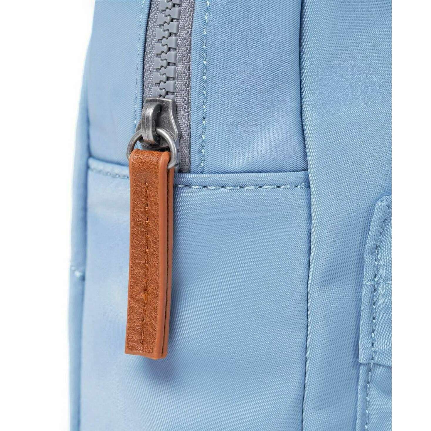 Roka Willesden B Large Recycled Nylon Scooter Bag - Retro Blue - Image 6