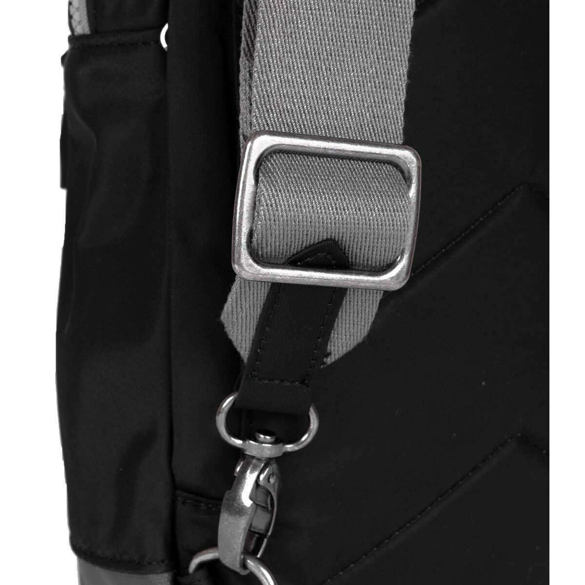 Roka Willesden B Sustainable Nylon Scooter Bag - Black - Image 6
