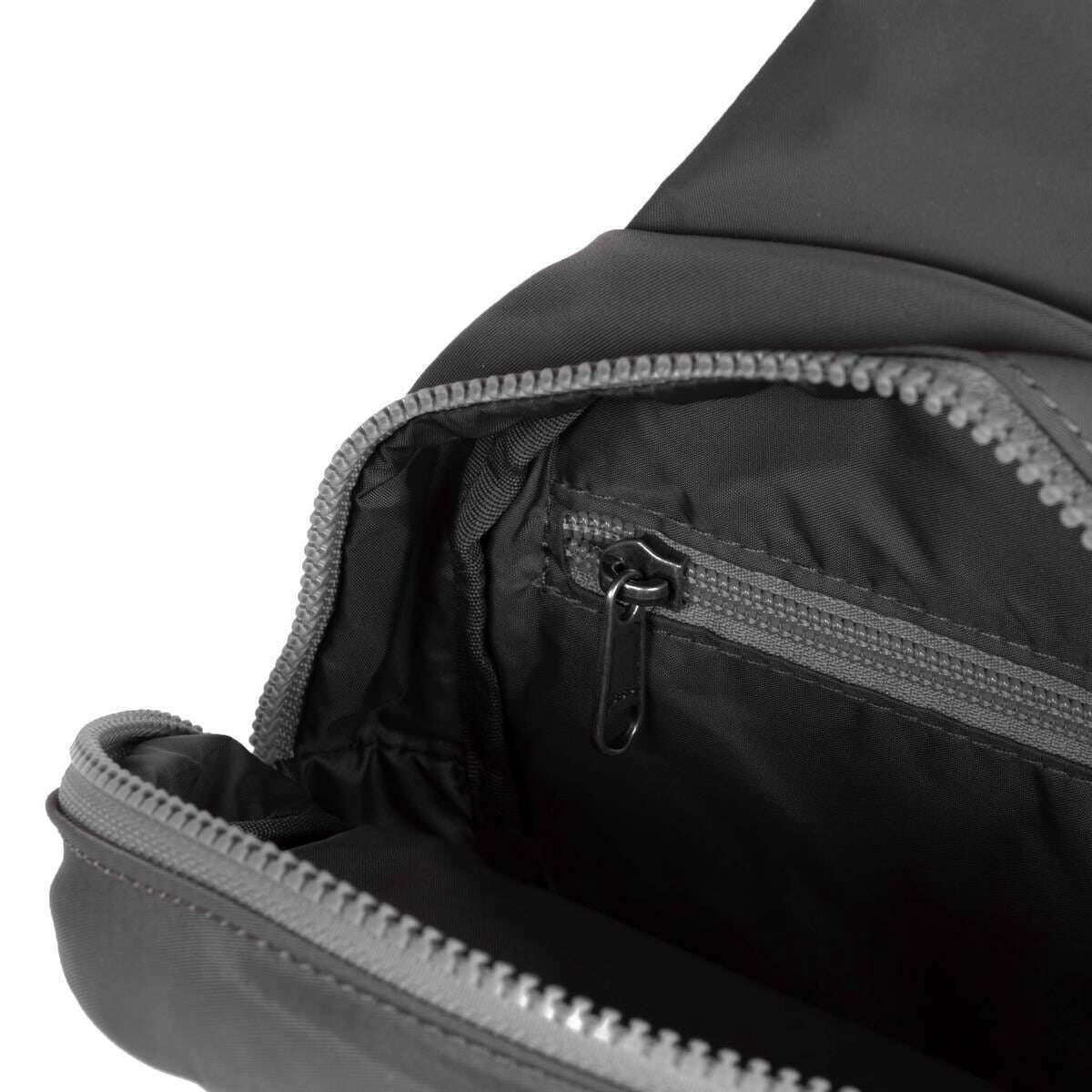 Roka Willesden B Sustainable Nylon Scooter Bag - Graphite Grey - Image 5