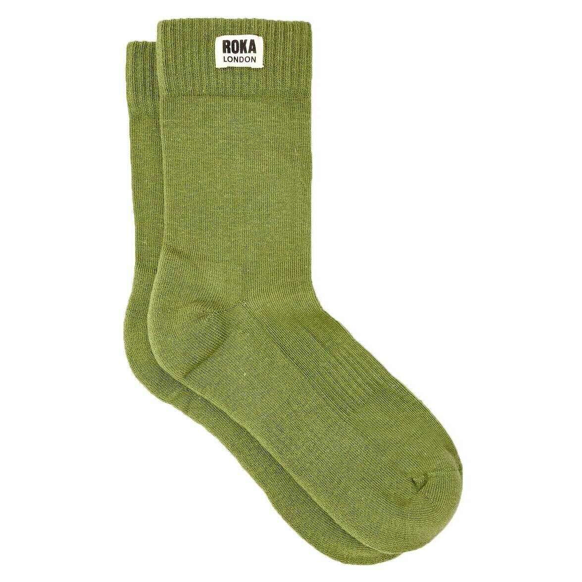 Roka Wimbledon socks - Avocado Green