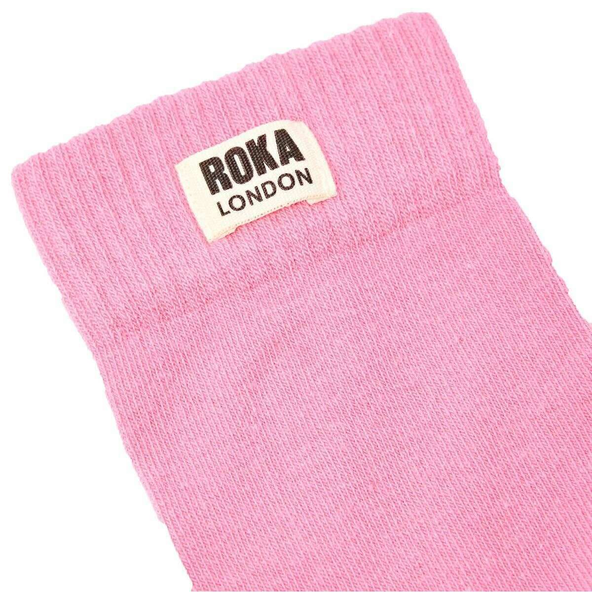 Roka Wimbledon socks - Pink Carnation - Image 2