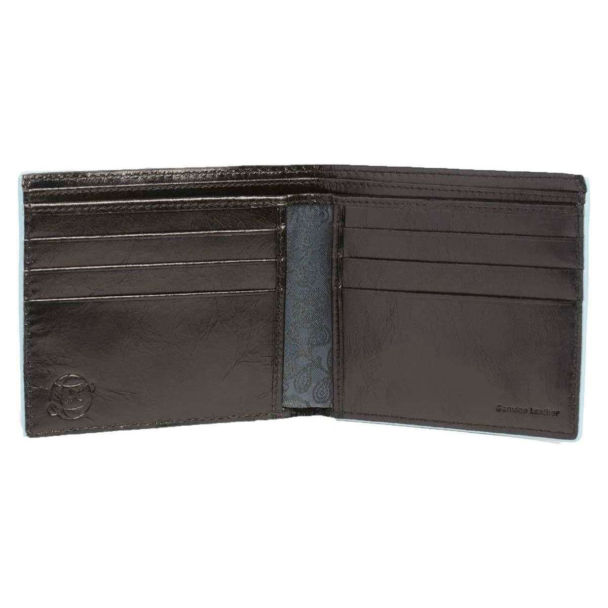 Simon Carter Blue Edge Wallet - Black/Pale Blue - Image 2