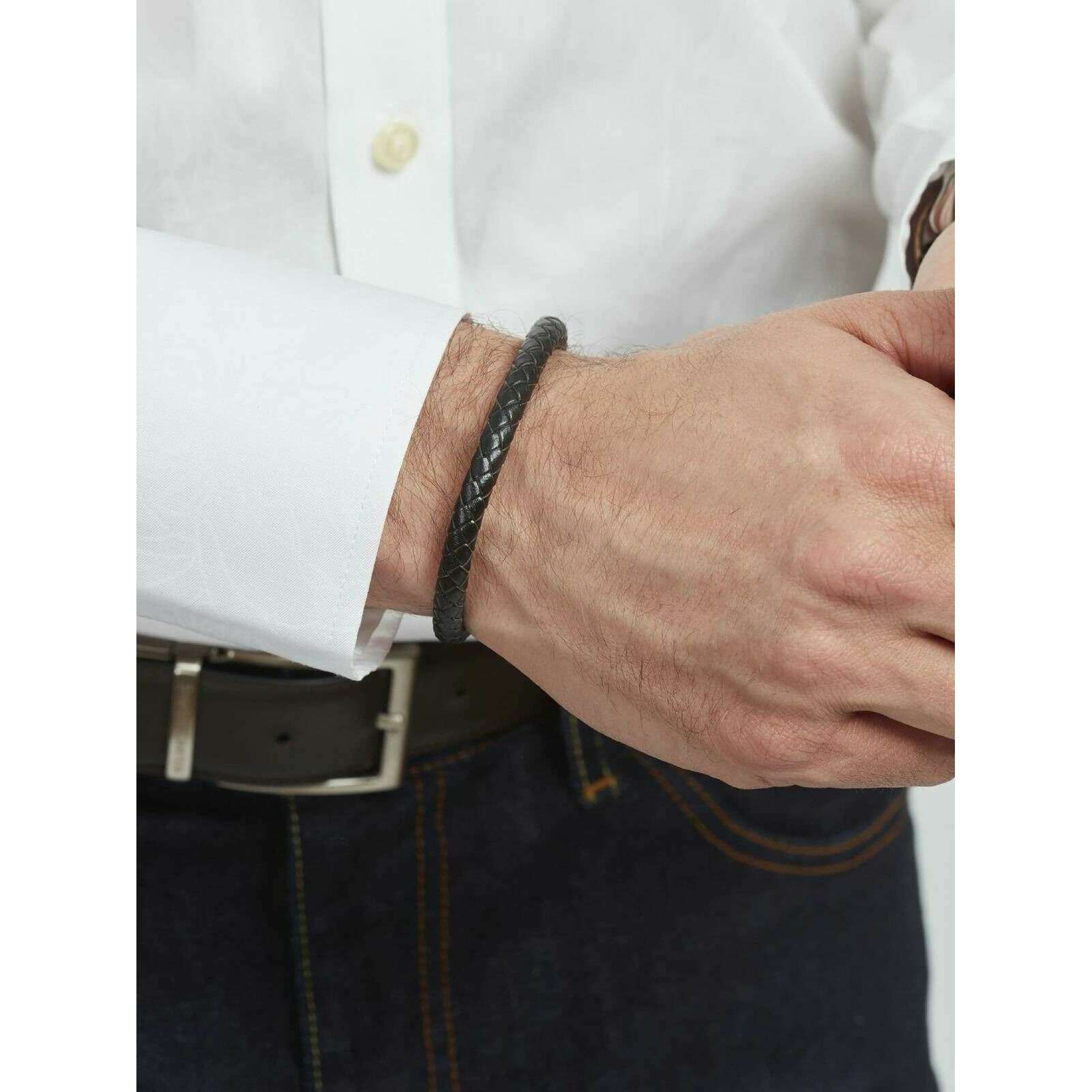 Simon Carter Bude Bracelet Set - Brown/Black/Silver - Image 6