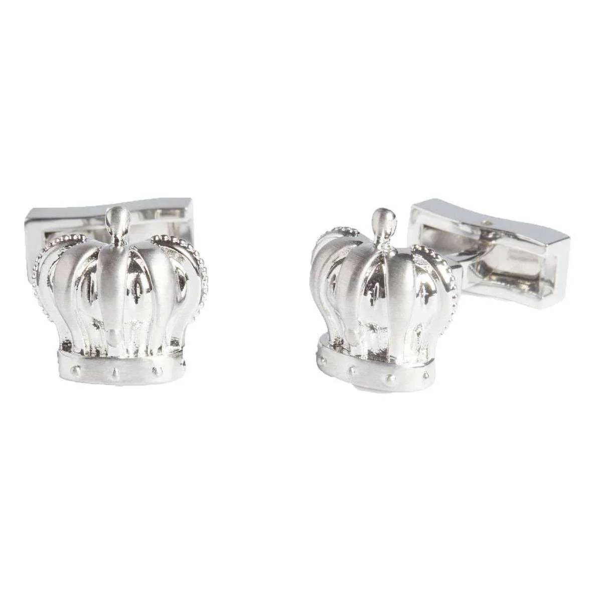 Simon Carter Crown Cufflinks - Silver