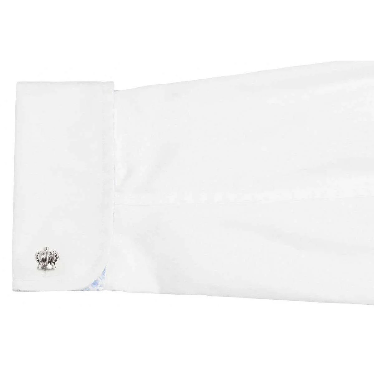 Simon Carter Crown Cufflinks - Silver - Image 3