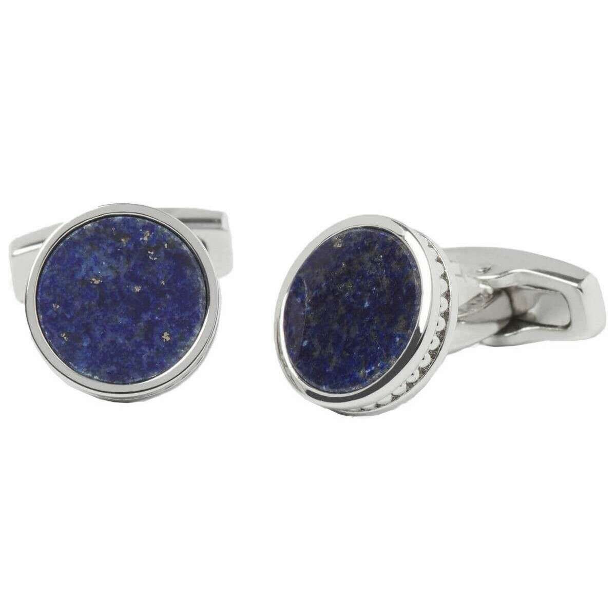 Simon Carter Edward Lapis Lazuli Cufflinks - Blue/Silver