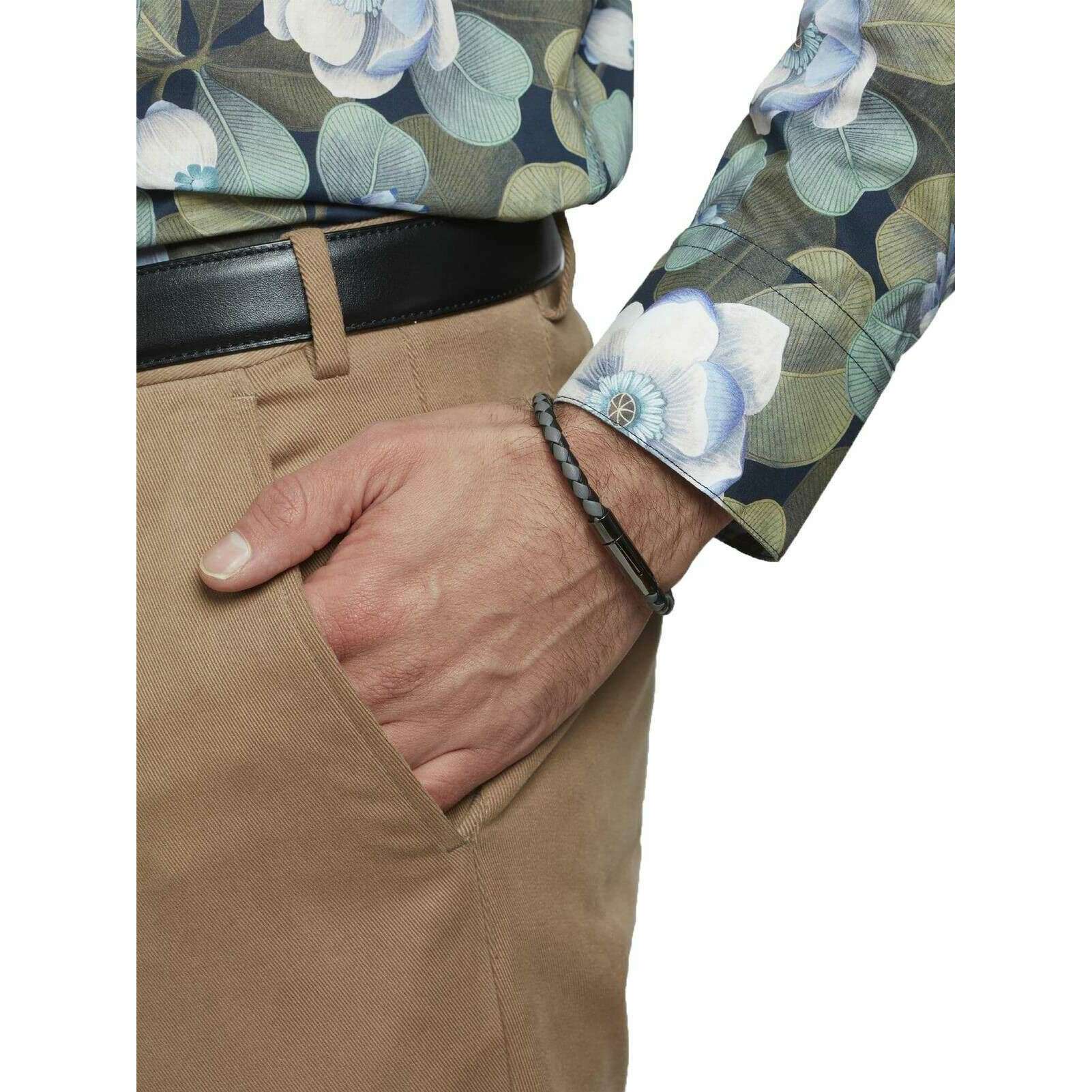 Simon Carter Newquay Bracelet - Grey/Silver - Image 3