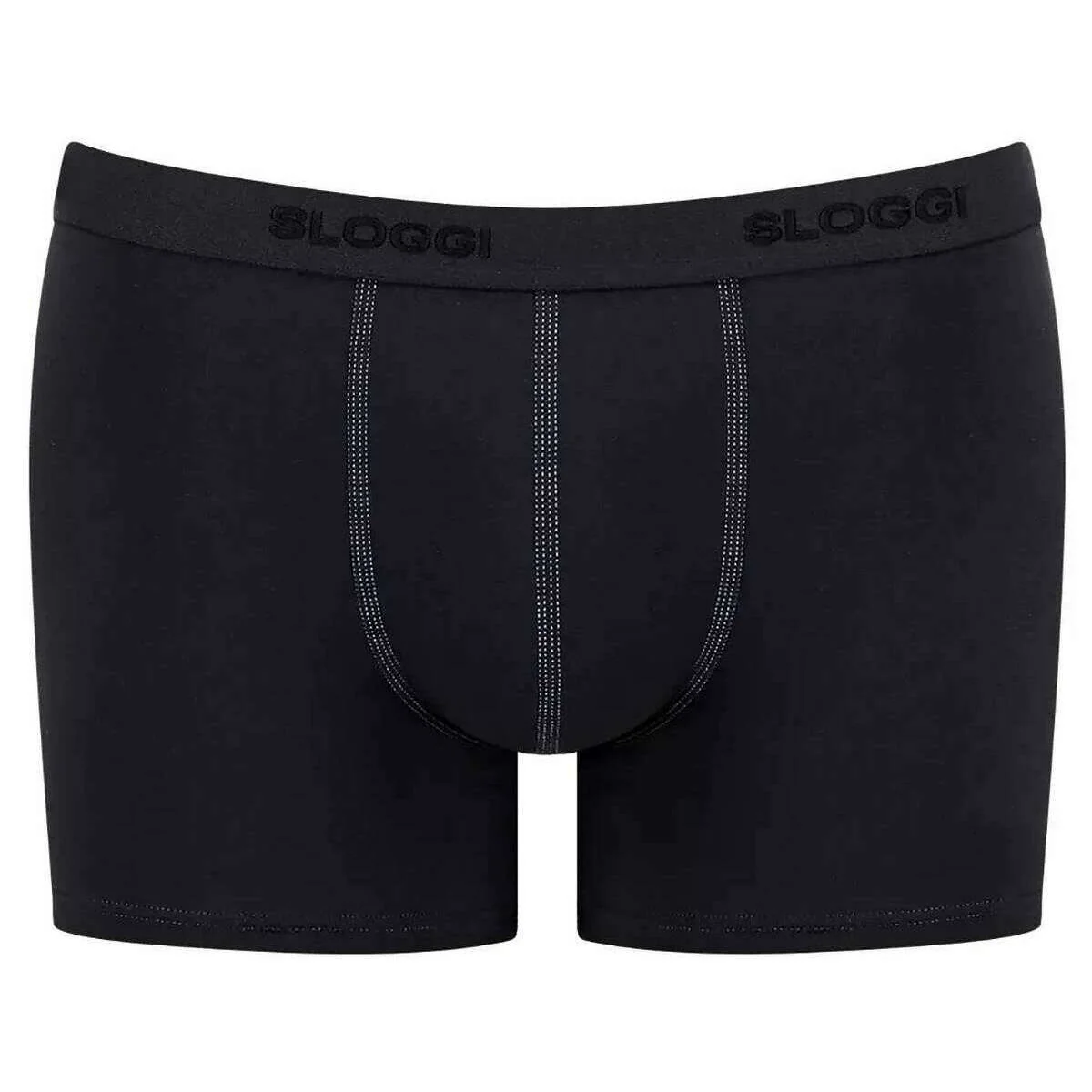 Sloggi 24/7 2 Pack Boxer Short - Black - Image 2