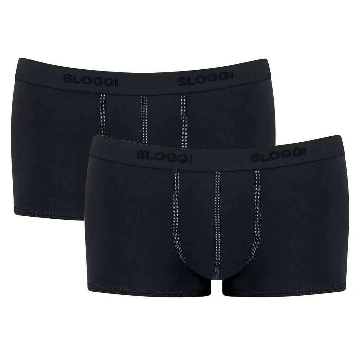 Sloggi 24/7 2 Pack Hipster Brief - Black