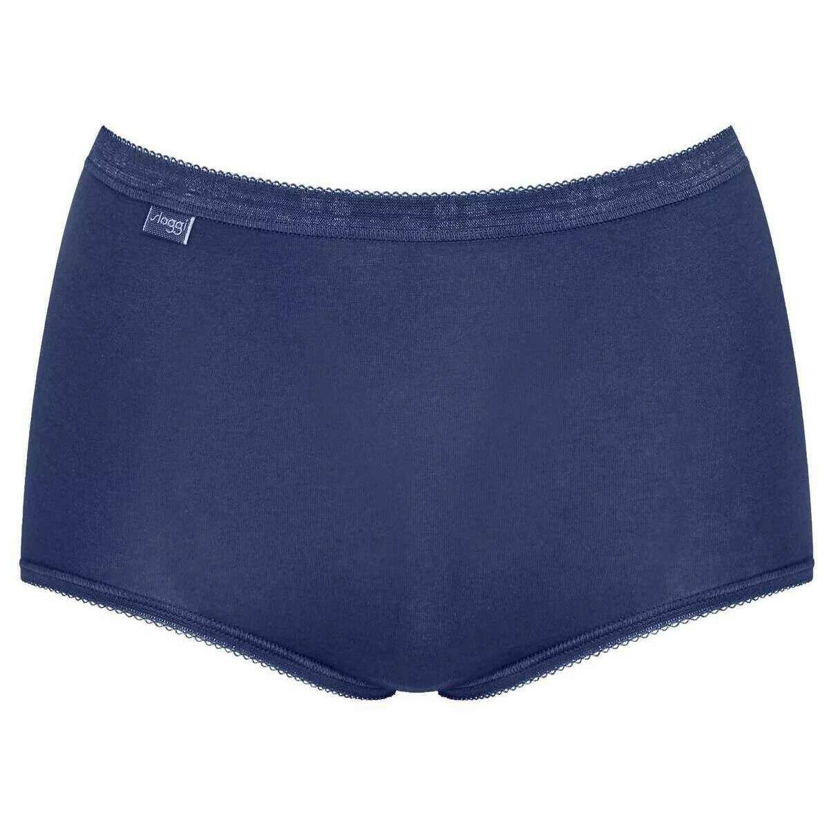 Sloggi 3 Pack Basic+ Maxi Knickers - Blue - Image 2