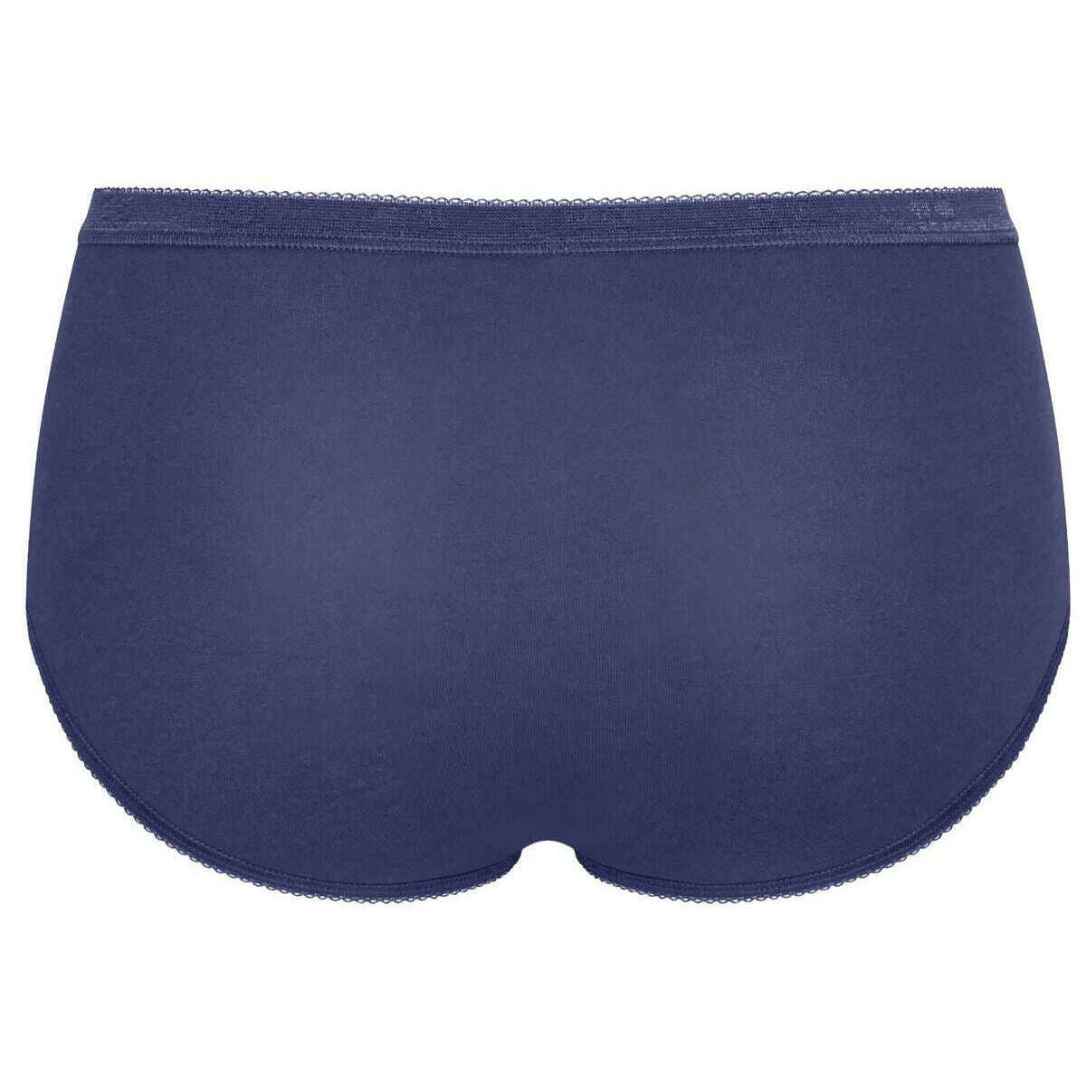 Sloggi 3 Pack Basic+ Midi Knickers - Blue/Black - Image 5