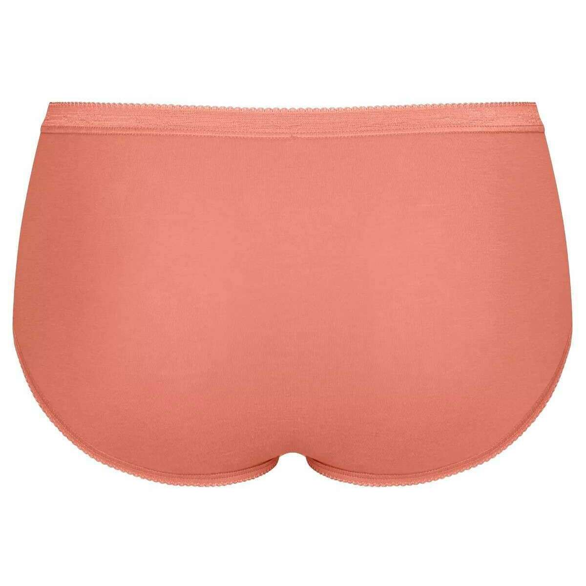 Sloggi 3 Pack Basic+ Midi Knickers - Orange - Image 5