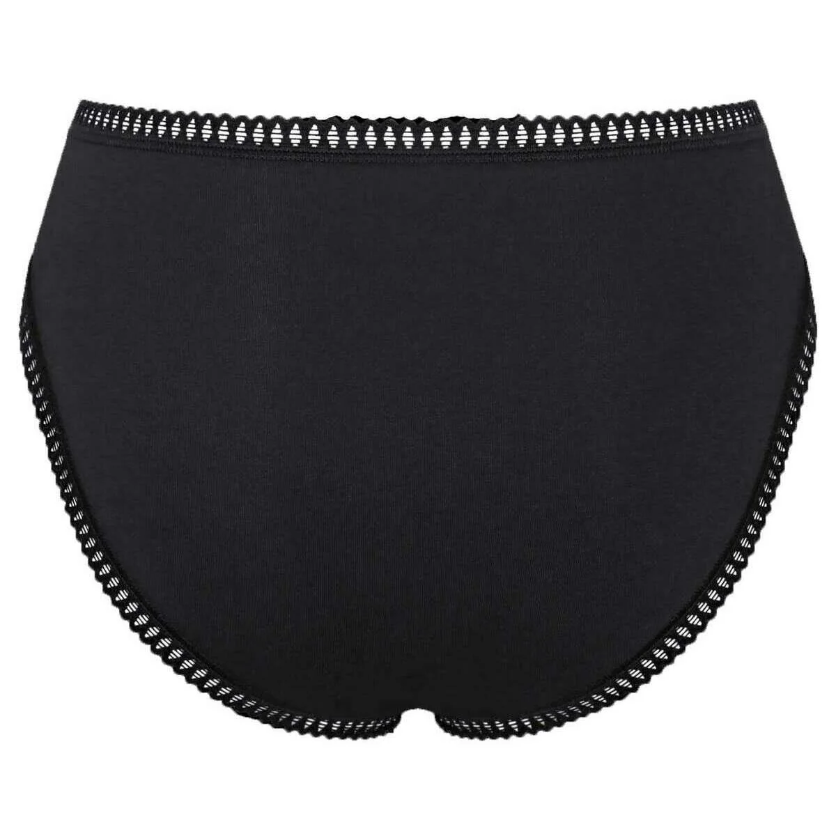 Sloggi 3 Pack GO Crush High Leg Briefs - Black - Image 3