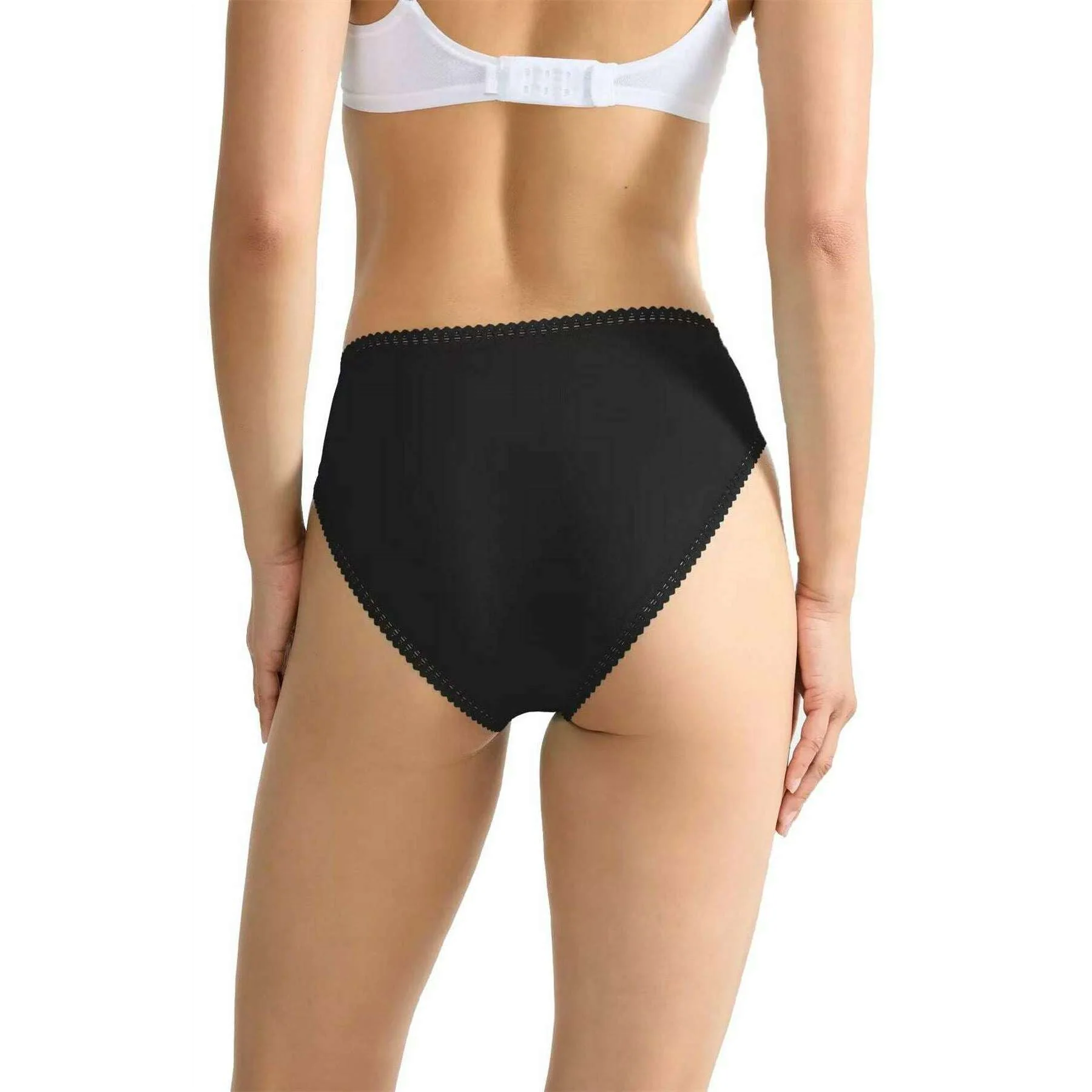 Sloggi 3 Pack GO Crush High Leg Briefs - Black - Image 5