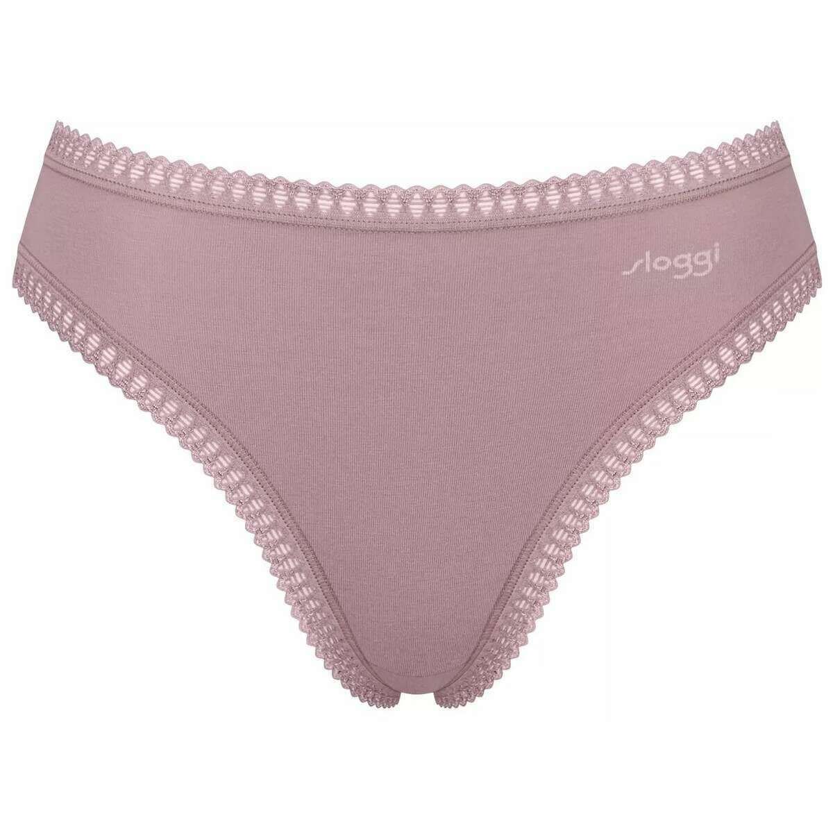 Sloggi 3 Pack GO Crush High Leg Briefs - Pink Combination - Image 3