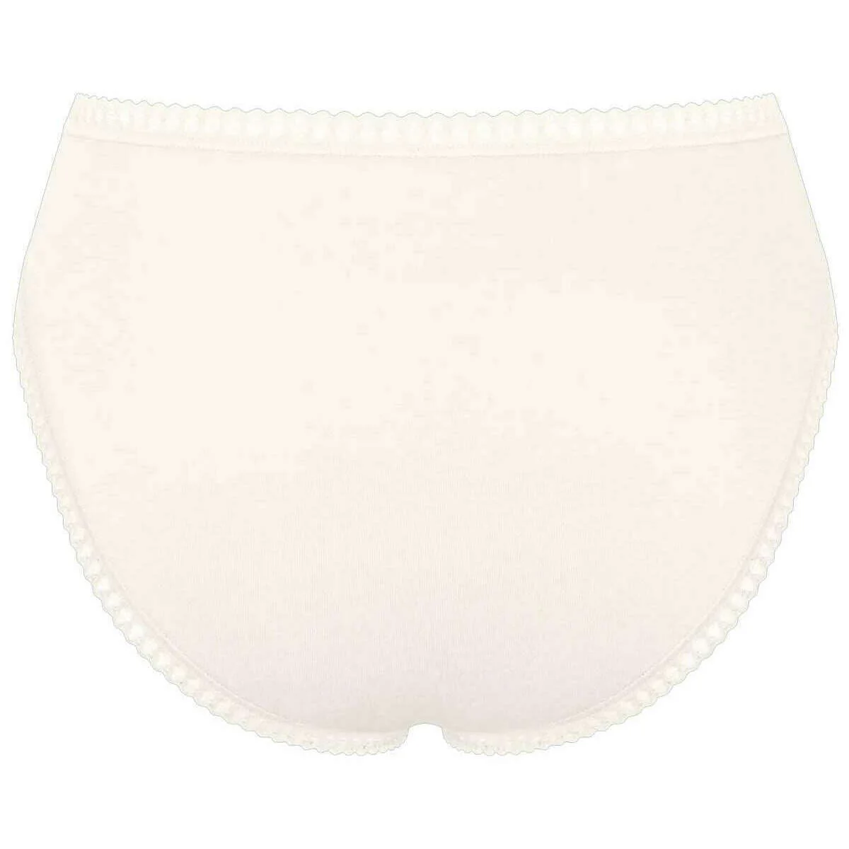 Sloggi 3 Pack GO Crush High Leg Briefs - Silk White - Image 3