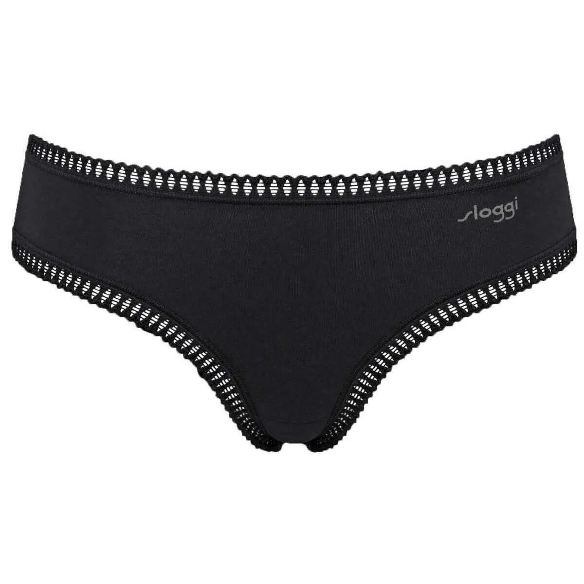 Sloggi 3 Pack GO Crush Hipster Briefs - Black - Image 2