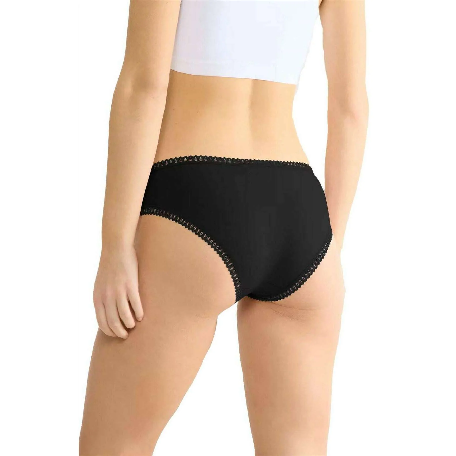 Sloggi 3 Pack GO Crush Hipster Briefs - Black - Image 5
