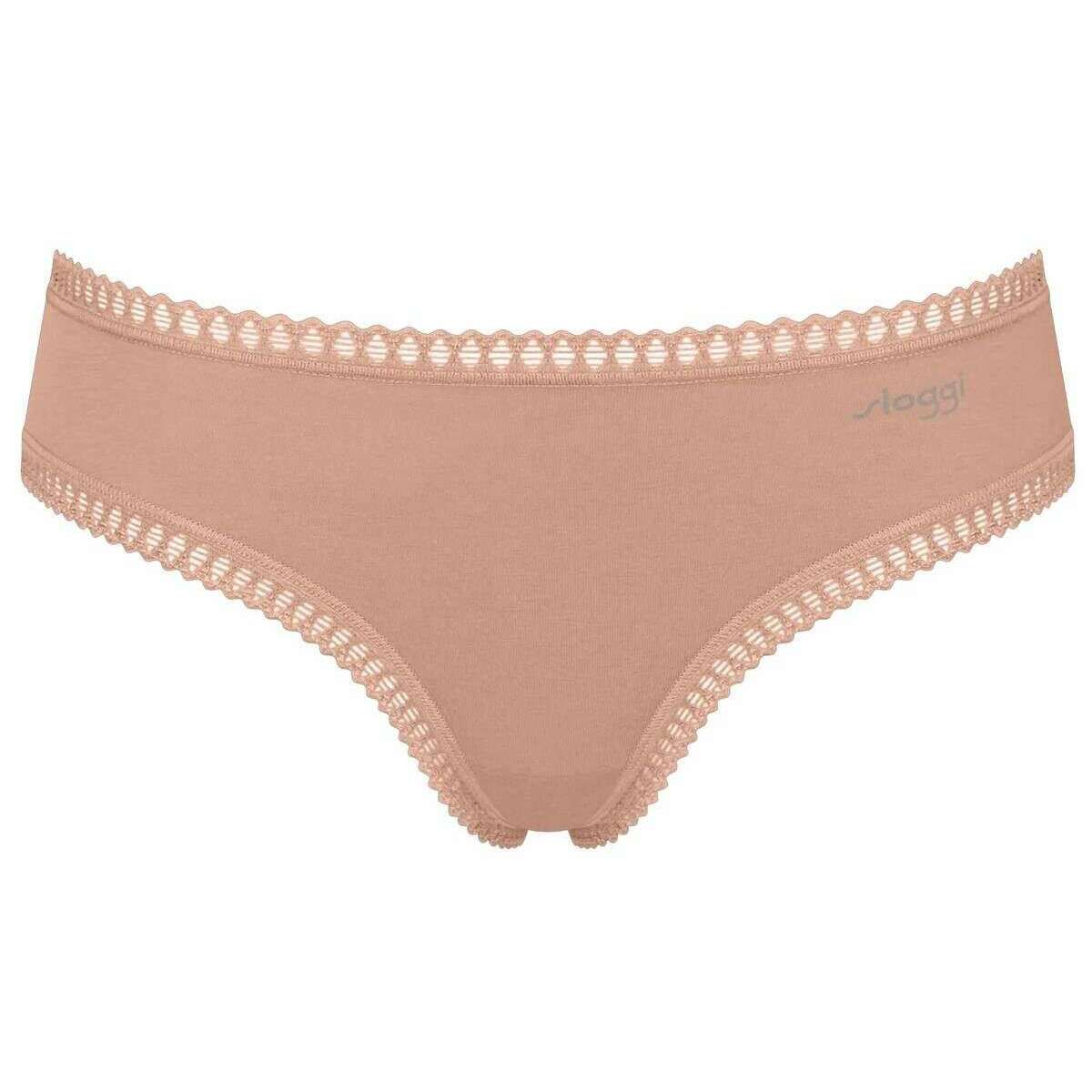 Sloggi 3 Pack GO Crush Hipster Briefs - Cameo Brown - Image 2