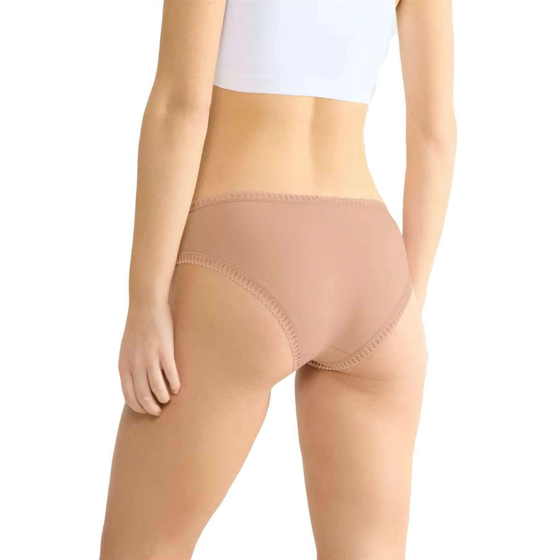 Sloggi 3 Pack GO Crush Hipster Briefs - Cameo Brown - Image 5