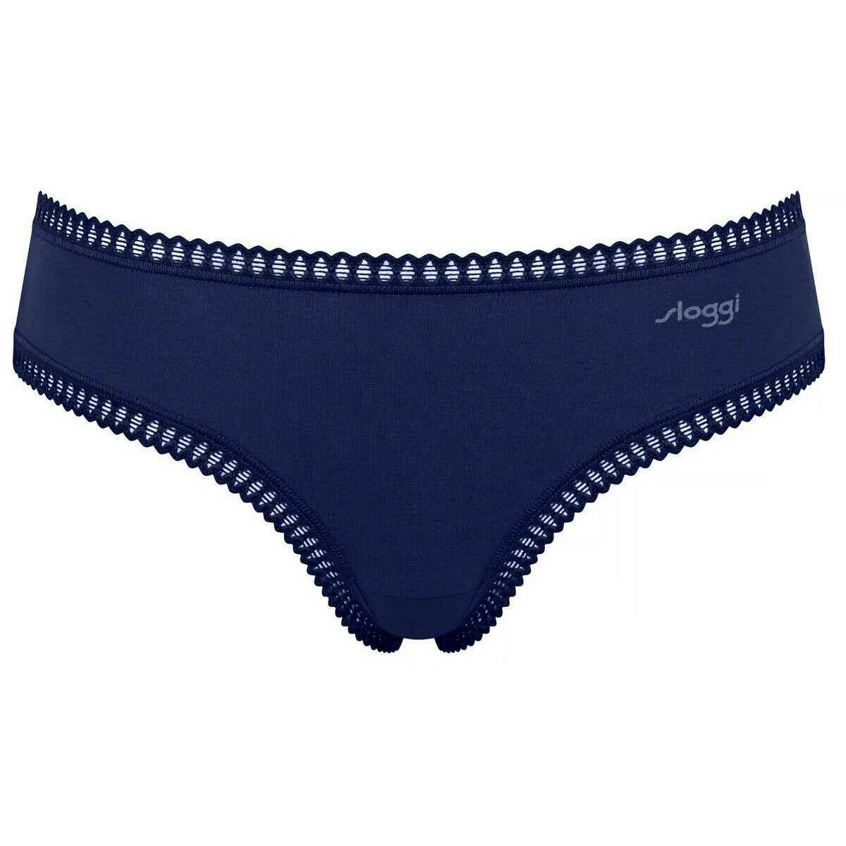 Sloggi 3 Pack GO Crush Hipster Briefs - Dark Blue Combination - Image 3