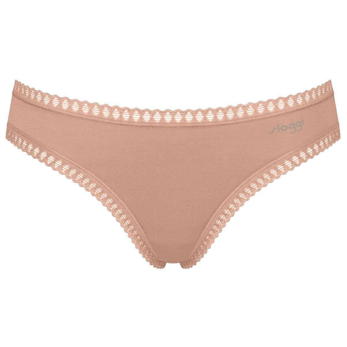 Sloggi 3 Pack GO Crush Mini Briefs - Cameo Brown - Image 2