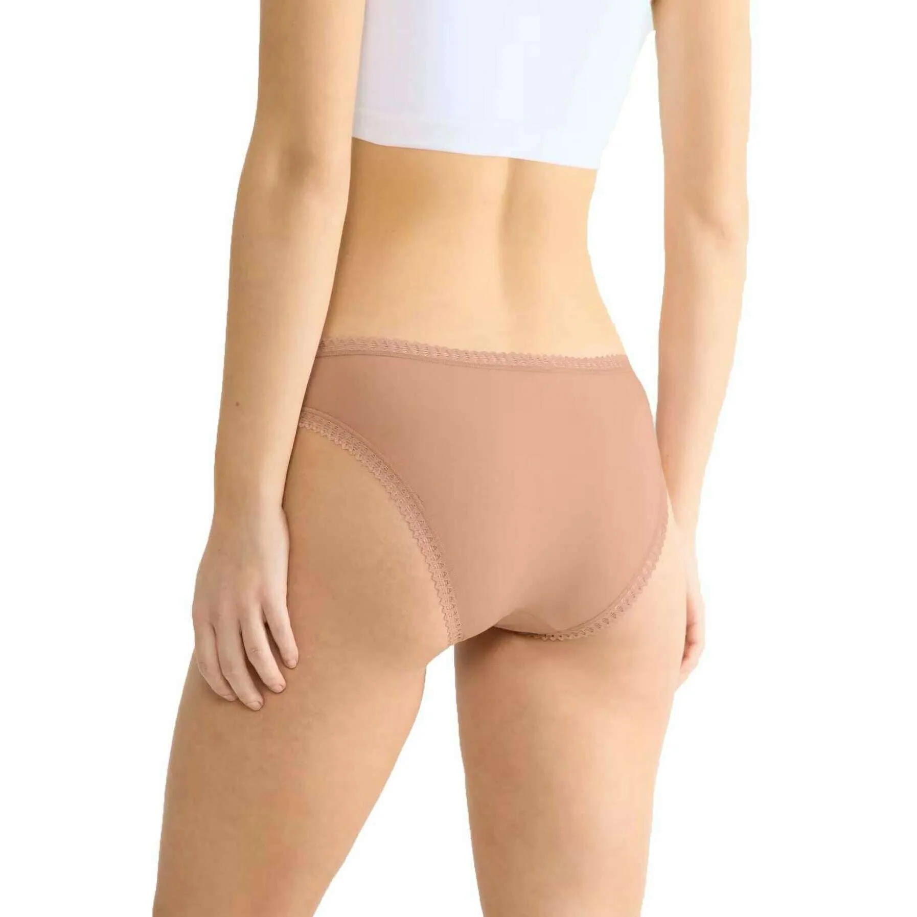 Sloggi 3 Pack GO Crush Mini Briefs - Cameo Brown - Image 5