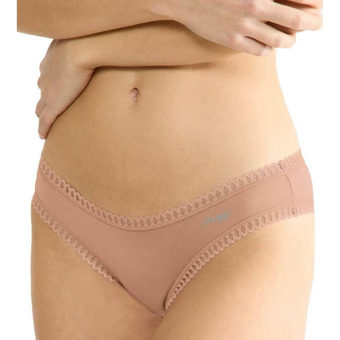 Sloggi 3 Pack GO Crush Mini Briefs - Cameo Brown - Image 6