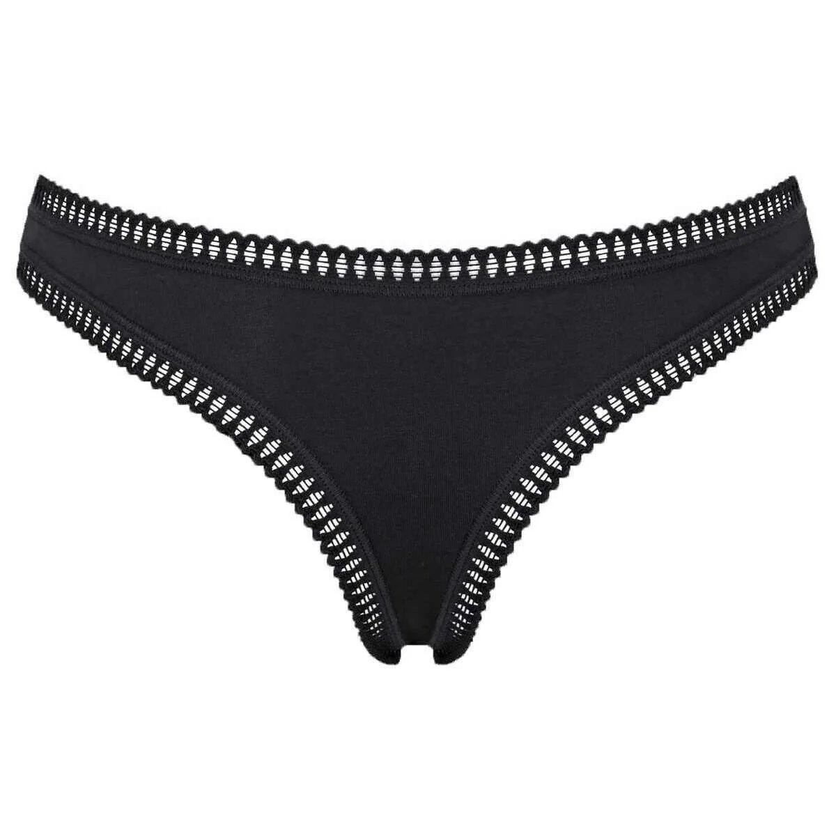 Sloggi 3 Pack GO Crush String Knickers - Black - Image 3
