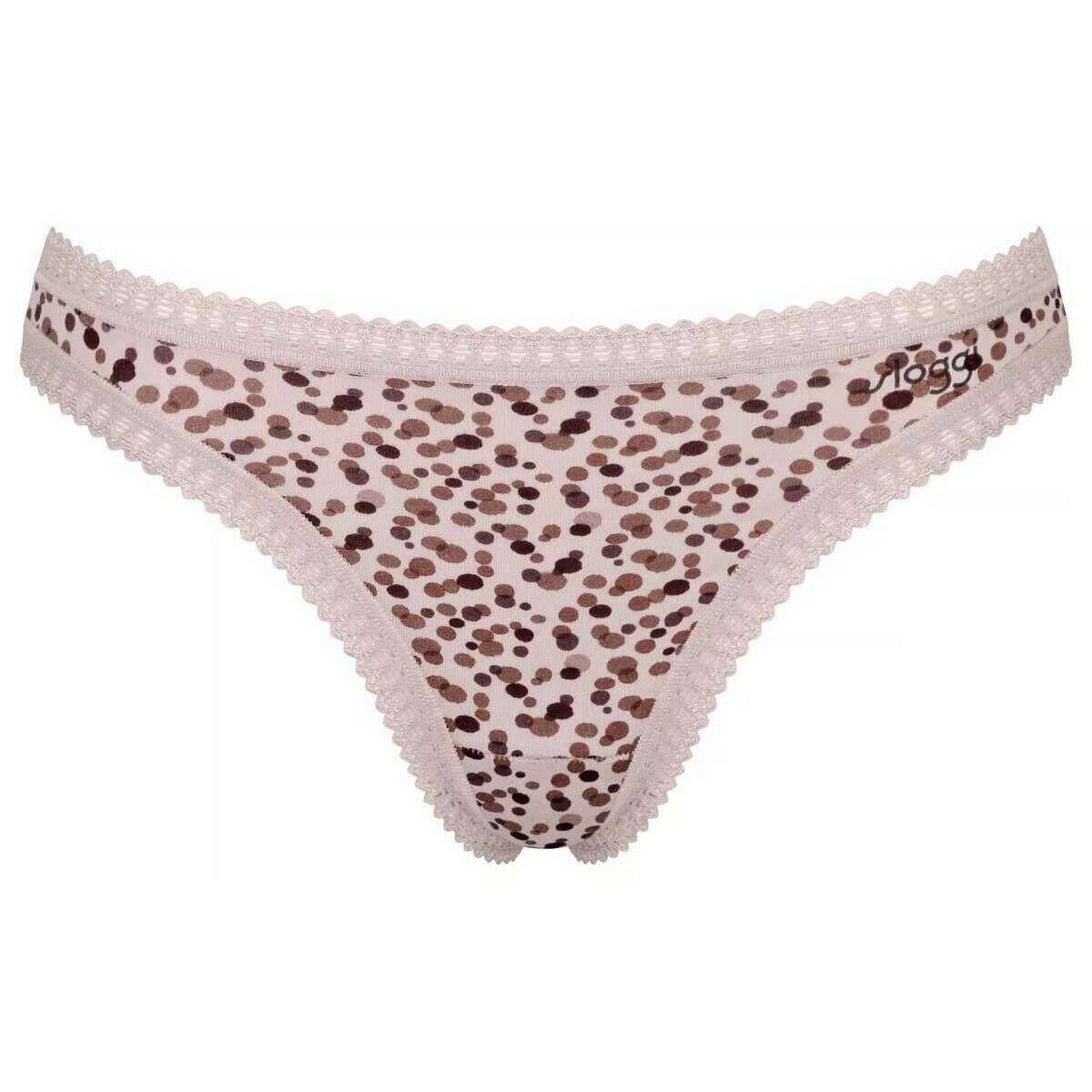 Sloggi 3 Pack GO Crush String Knickers - Pink Combination - Image 2