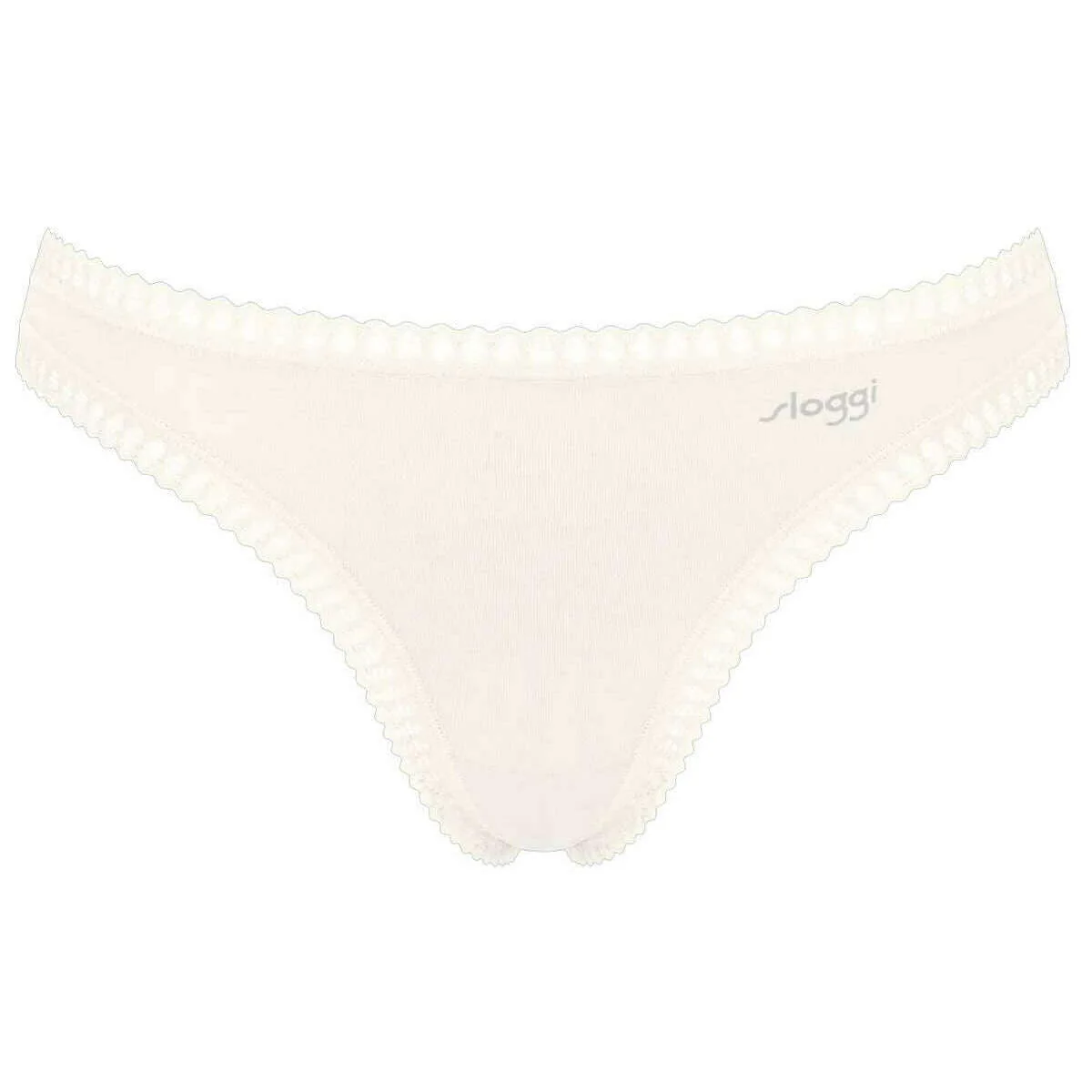 Sloggi 3 Pack GO Crush String Knickers - Silk White - Image 2