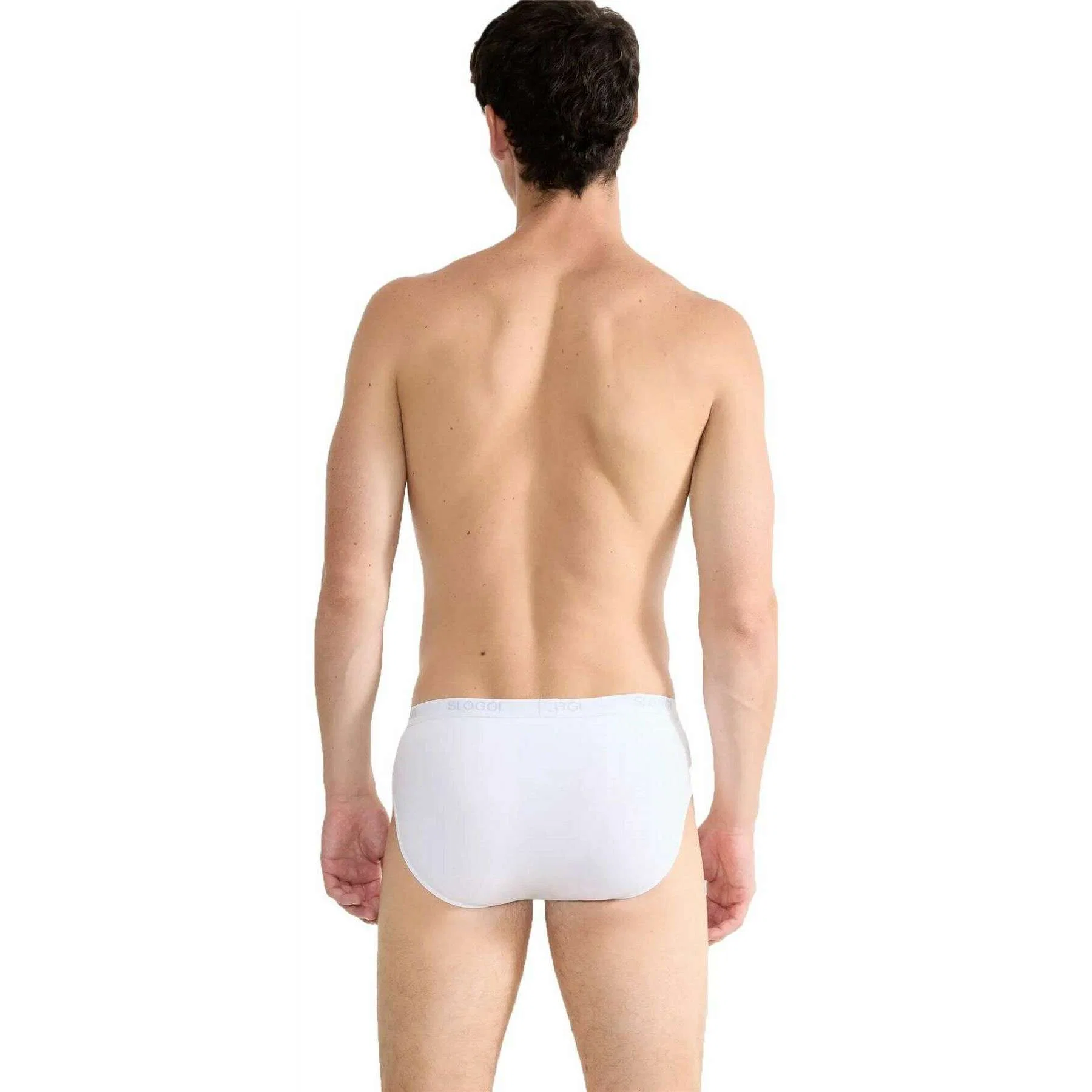 Sloggi Basic 2 Pack Midi Brief - White - Image 4