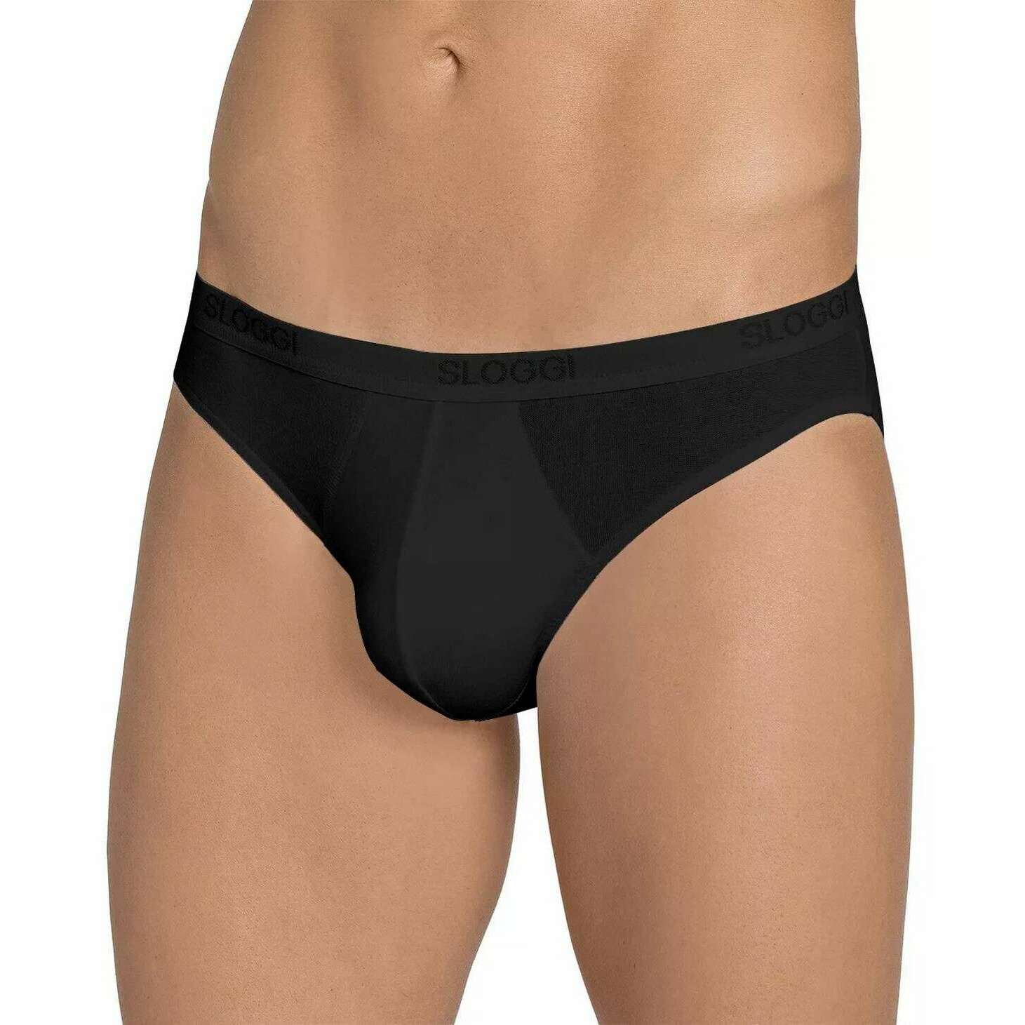 Sloggi Basic 2 Pack Mini Brief - Black