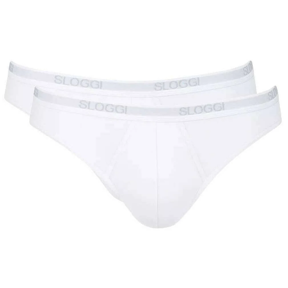Sloggi Basic 2 Pack Mini Brief - White
