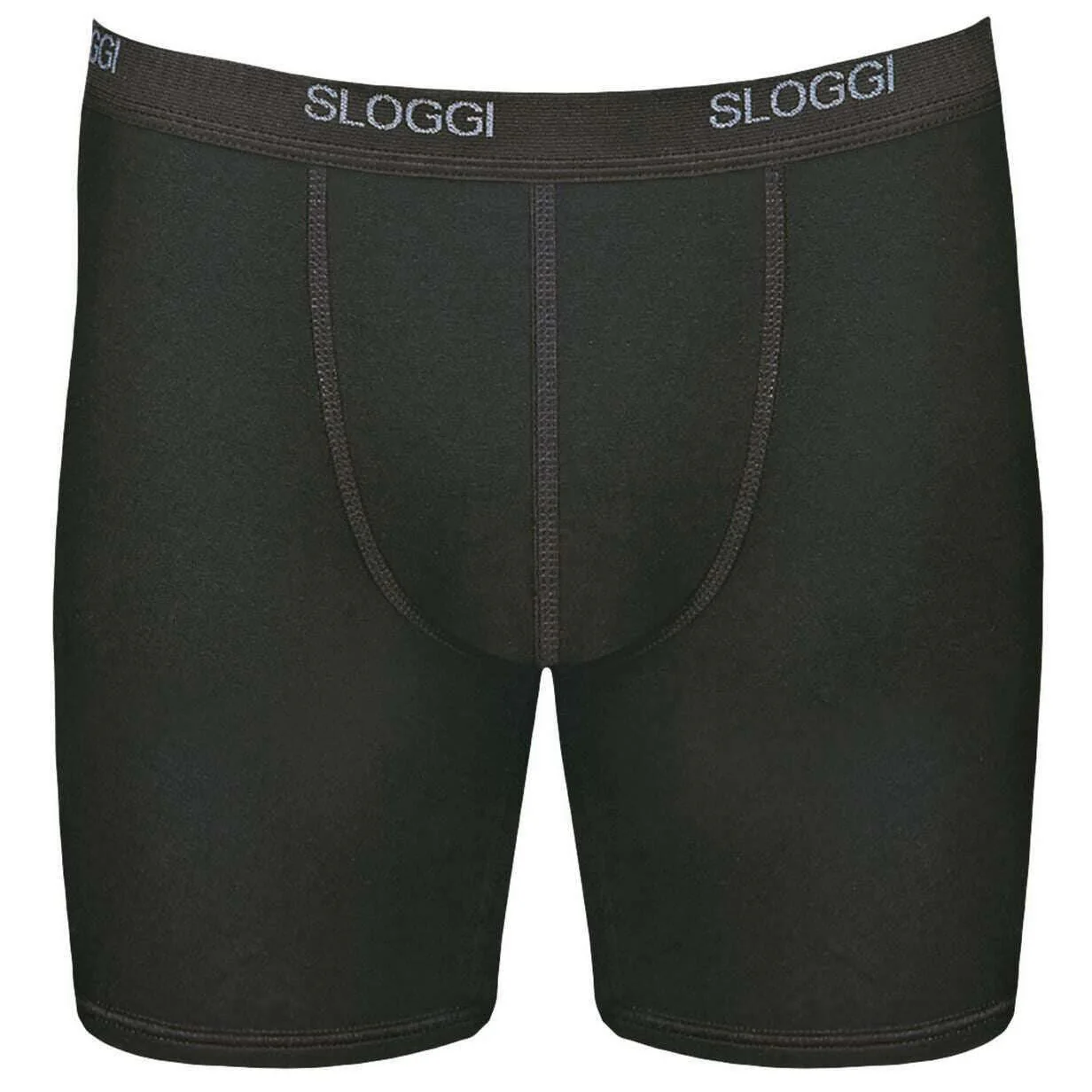 Sloggi Basic Long Boxer Short - Black