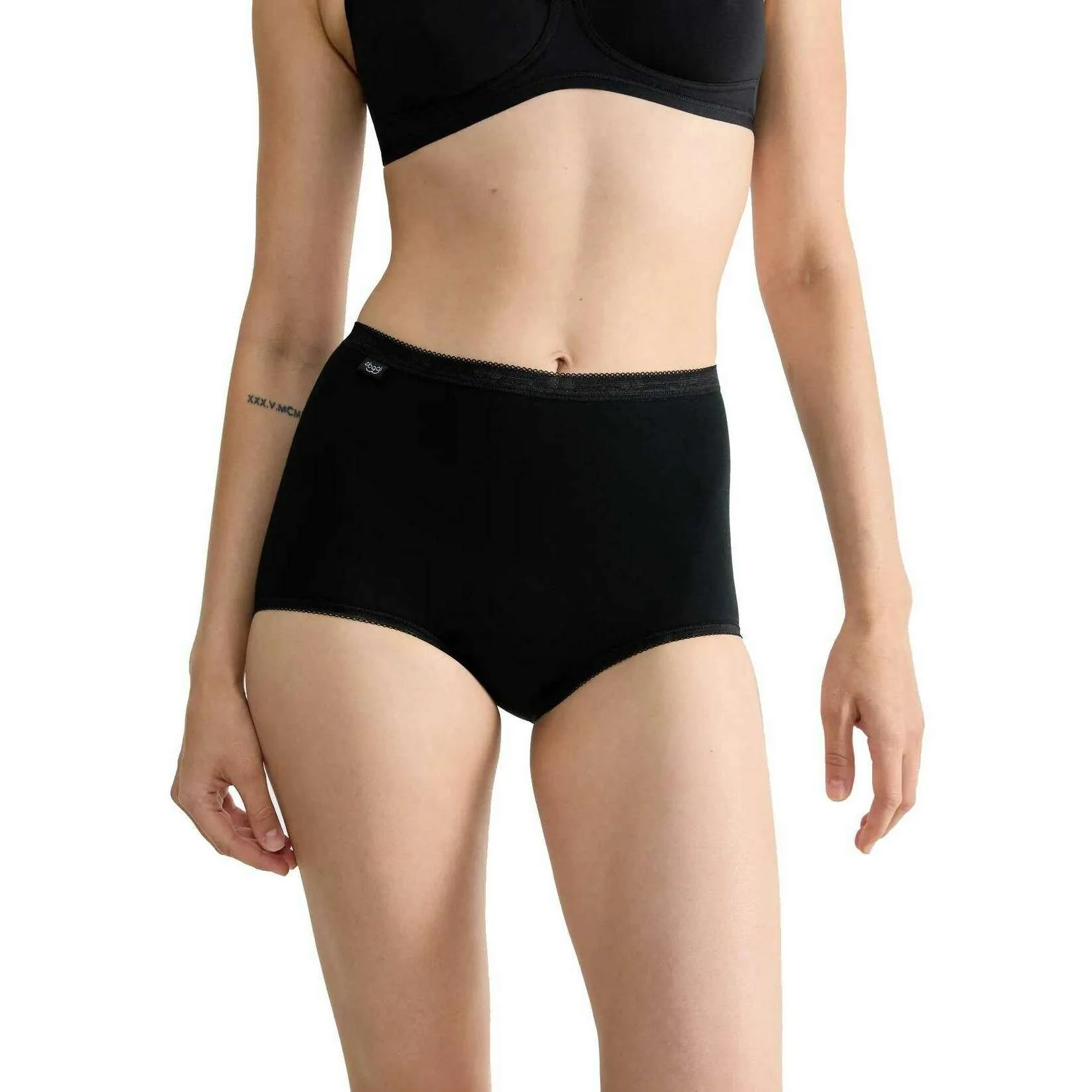 Sloggi Basic+ Maxi Knickers - Black - Image 3