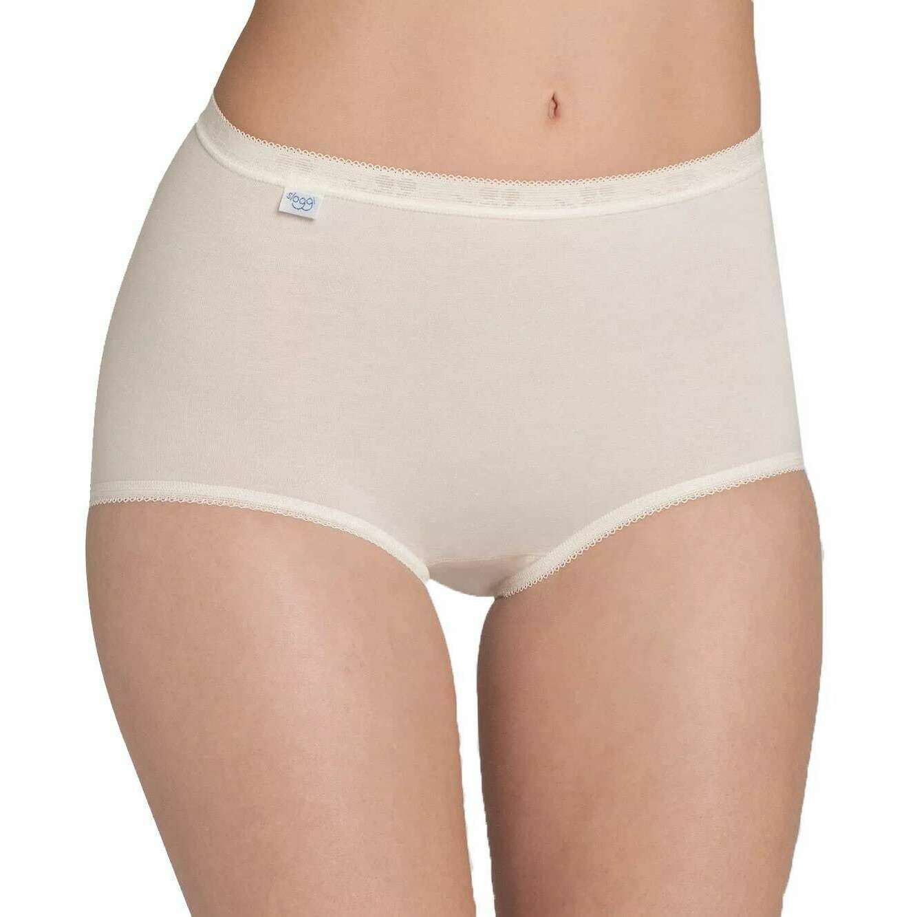 Sloggi Basic+ Maxi Knickers - Chrysanthemum Cream - Image 3
