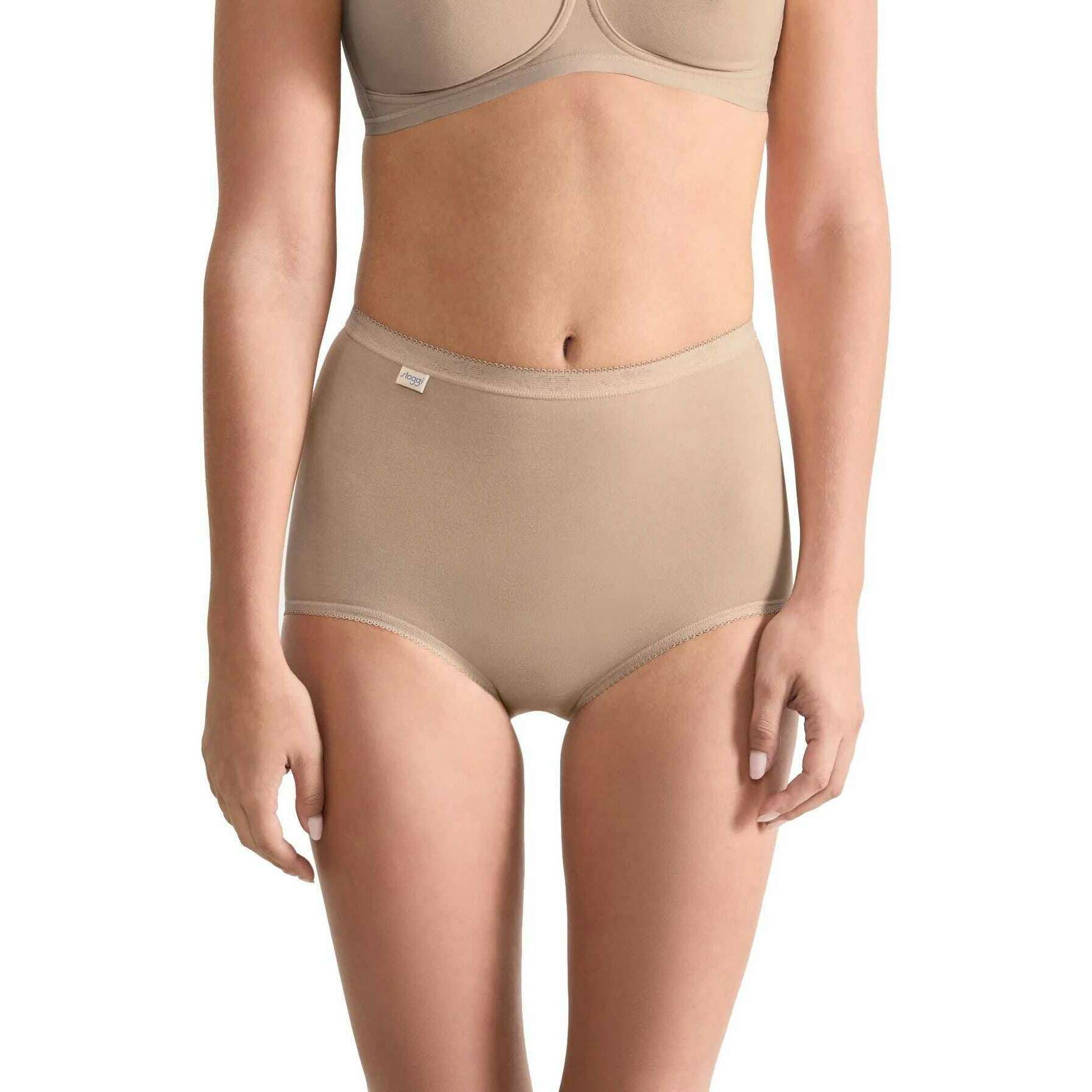 Sloggi Basic+ Maxi Knickers - Skin Beige - Image 3