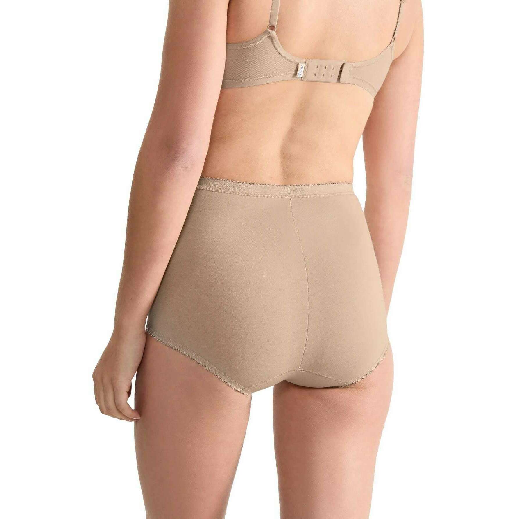 Sloggi Basic+ Maxi Knickers - Skin Beige - Image 4