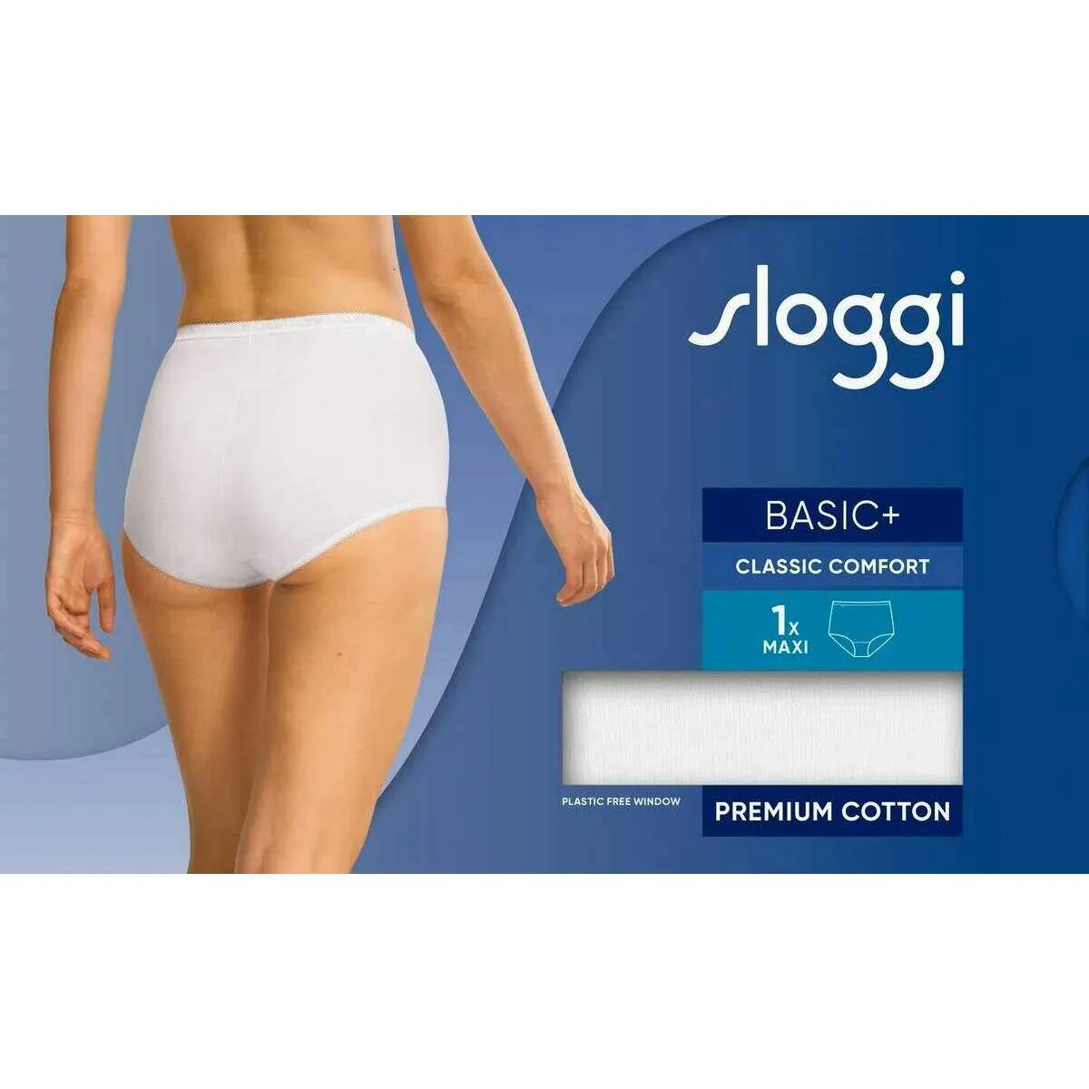 Sloggi Basic+ Maxi Knickers - White - Image 6