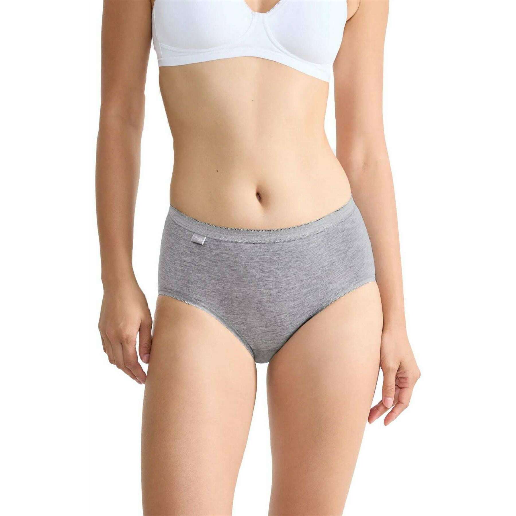 Sloggi Basic+ Midi Knickers - Grey - Image 2