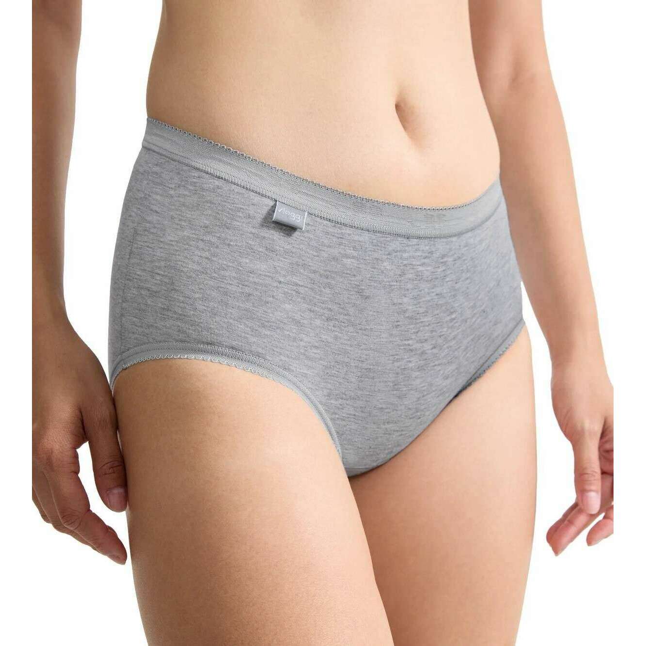 Sloggi Basic+ Midi Knickers - Grey - Image 4