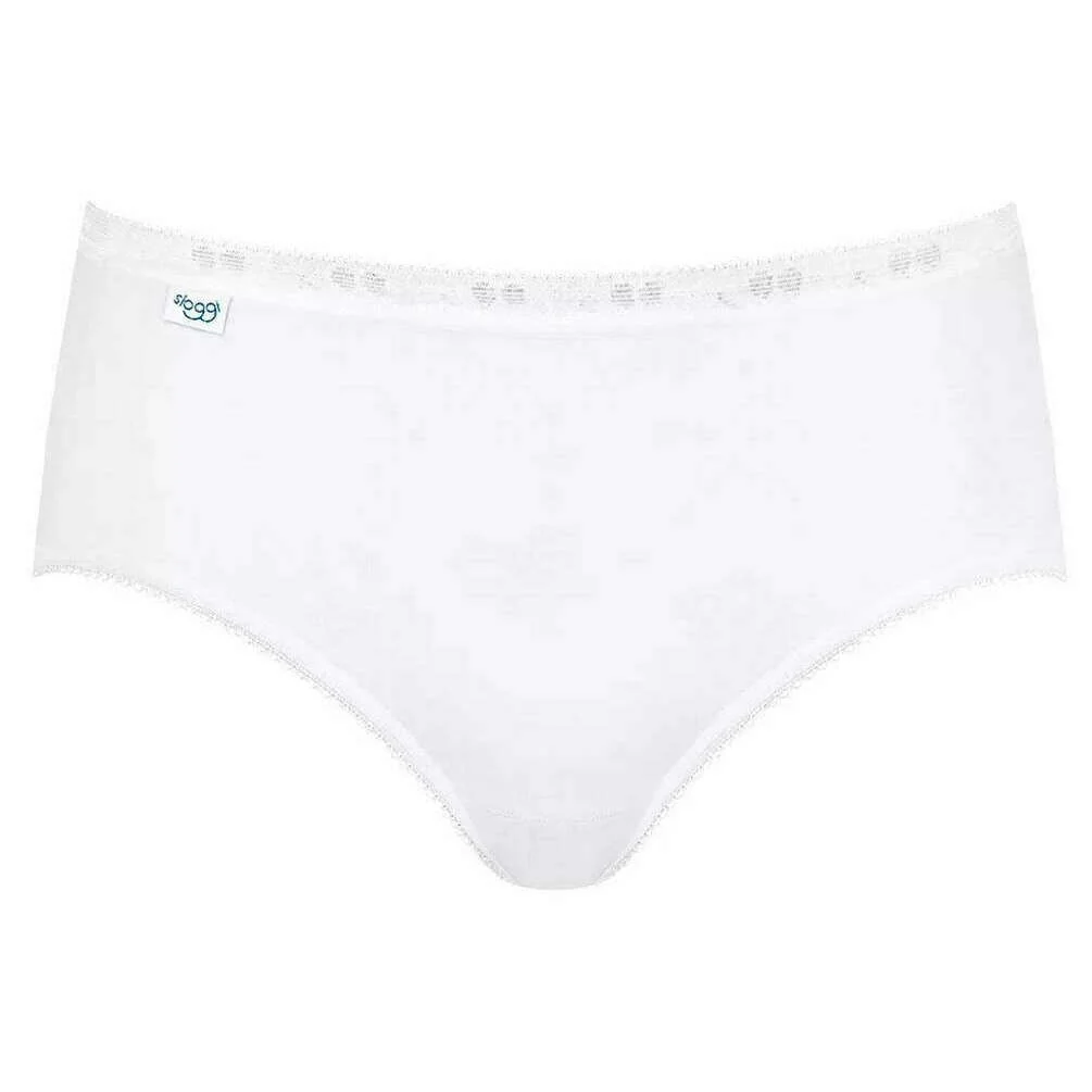 Sloggi Basic+ Midi Knickers - White