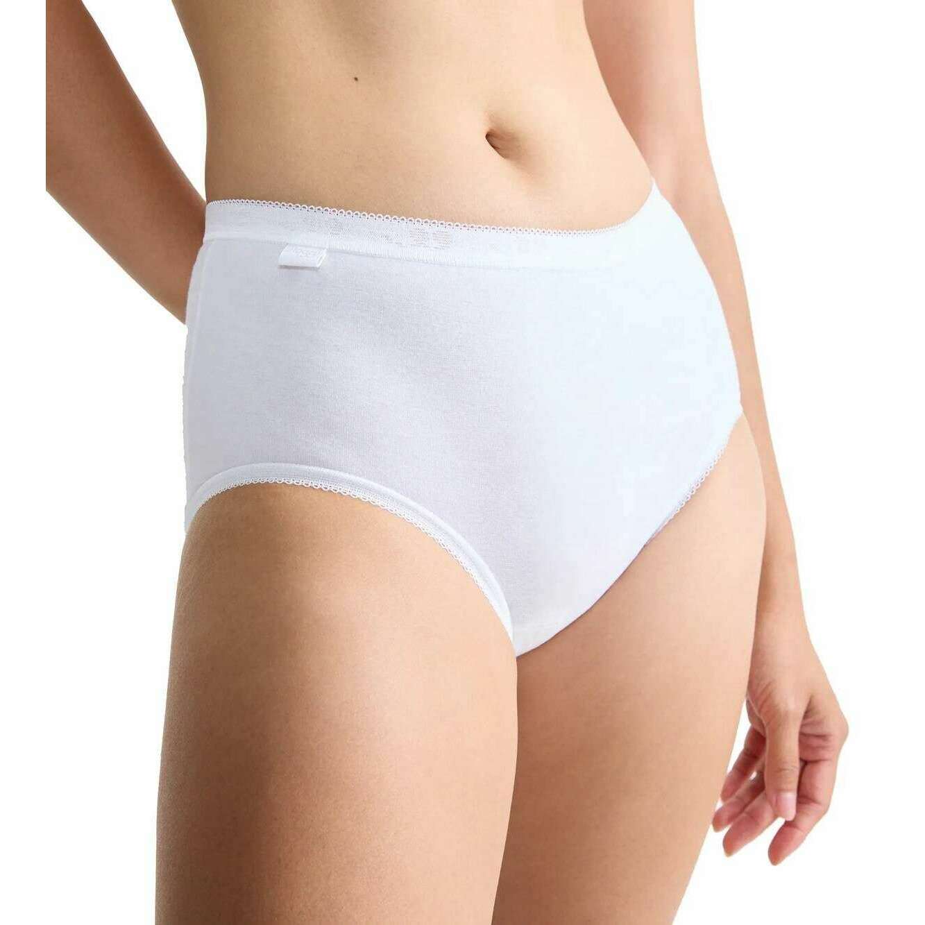 Sloggi Basic+ Midi Knickers - White - Image 5