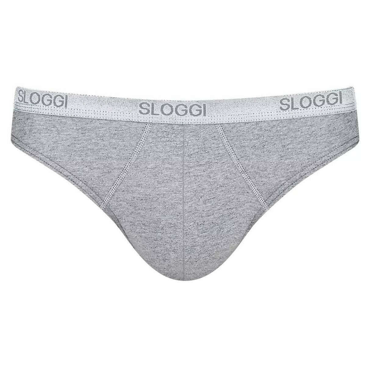 Sloggi Basic Mini Brief - Black Combination Grey