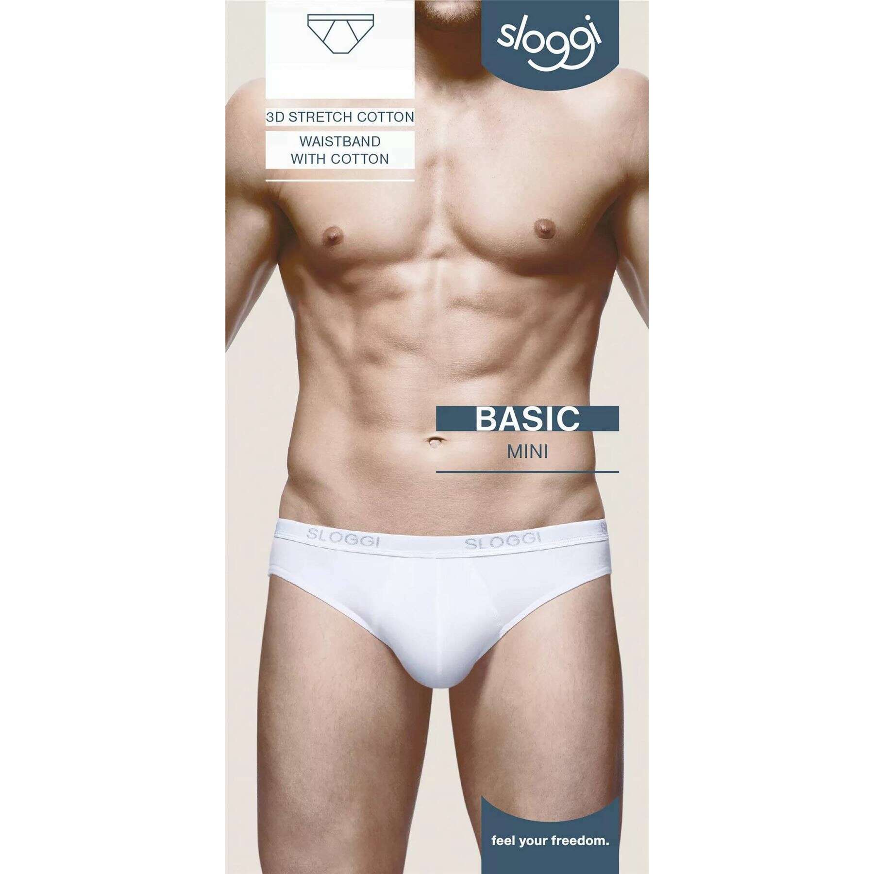 Sloggi Basic Mini Brief - White - Image 4