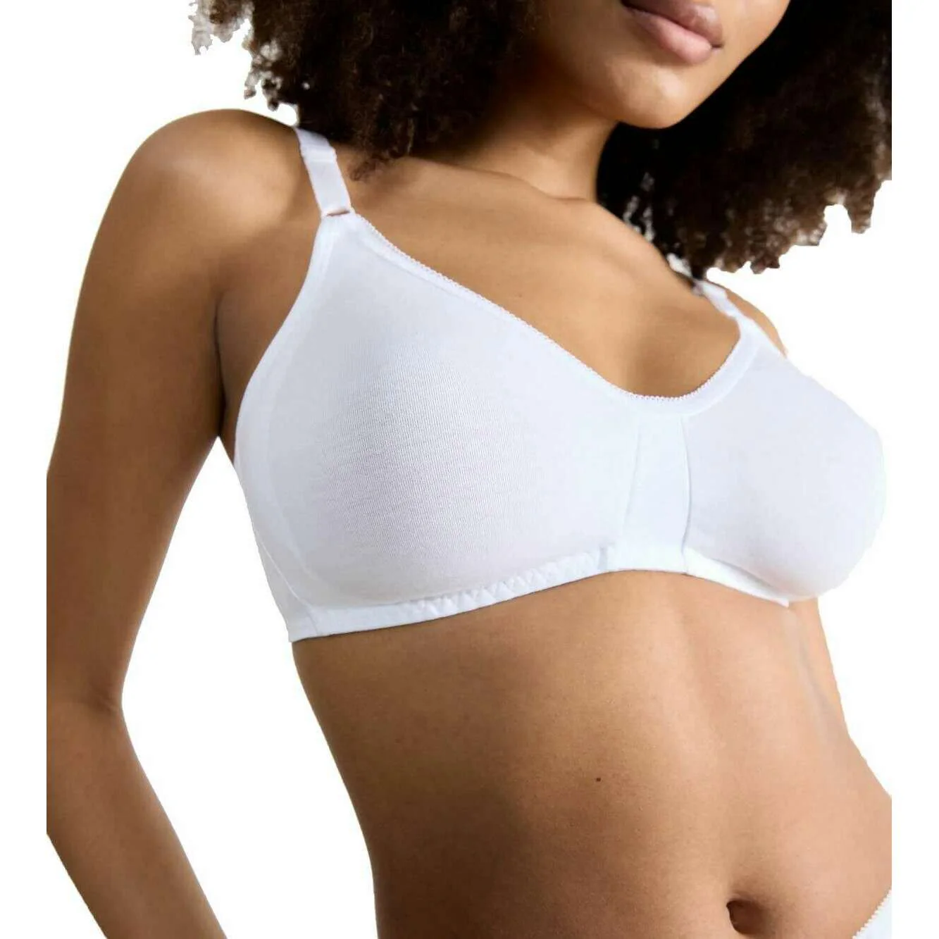 Sloggi Basic+ Non-Wired Bra - White - Image 4