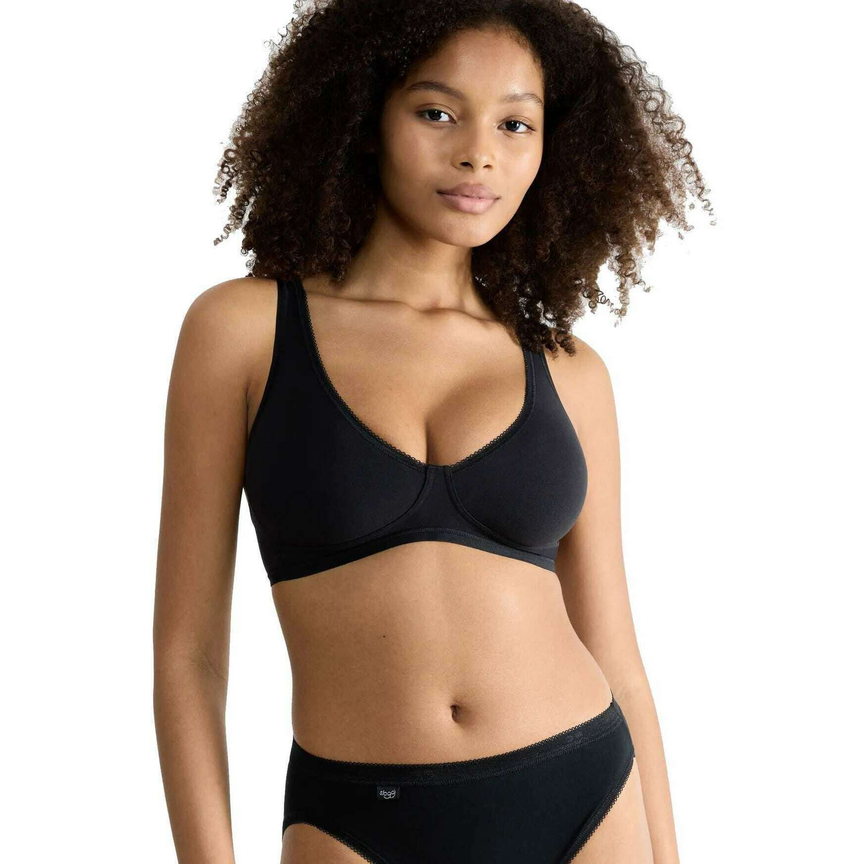 Sloggi Basic+ Soft Bra - Black - Image 2