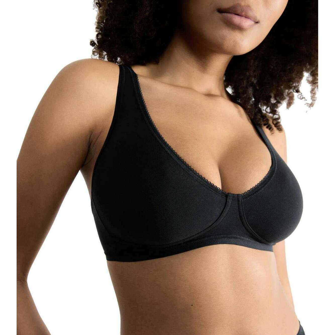 Sloggi Basic+ Soft Bra - Black - Image 4